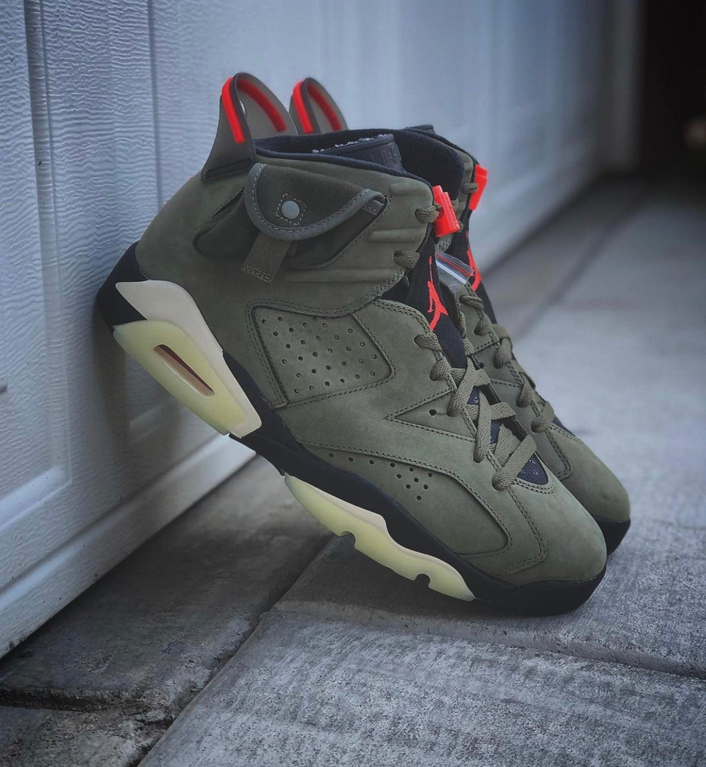 Air Jordan 6 Travis Scott “Olive Green”